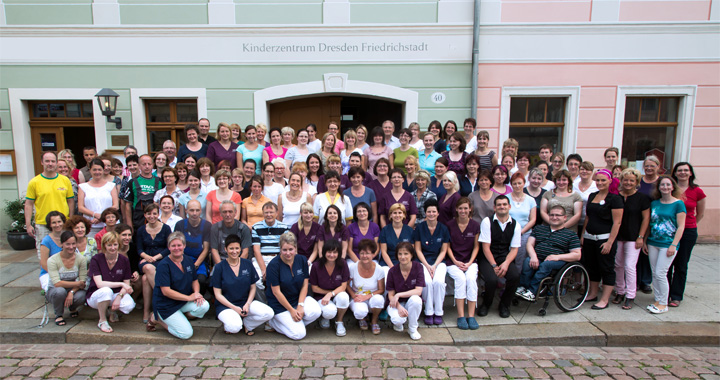 Team Kinderzentrum Dresden-Friedrichstadt