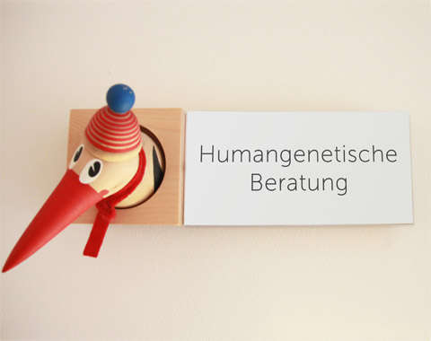 Eingang Humangenetische Beratung